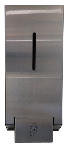 סבונייה נירוסטה אנכית לסבון קצף 1000 סמ"ק